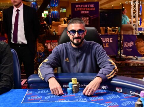 Back to back? Michele Tocci führt beim WSOPC Fifty Stack im King’s!