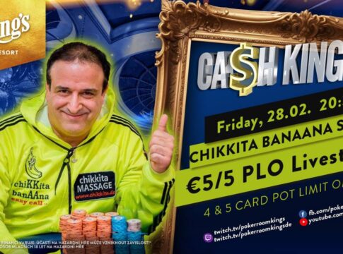 Freitag ab 20:30 Uhr – Ca$h King$ „chiKKita banAAna“ Special 4 or 5 Card PLO €5/€5!