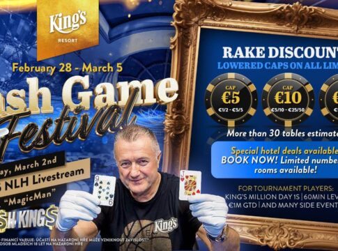 Das King’s lädt ein zum ersten Cash Game Festival seiner Geschichte!