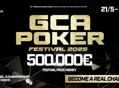 GCA Pokerroom 2.0 – GCA Poker Festival garantiert satte €500.000!