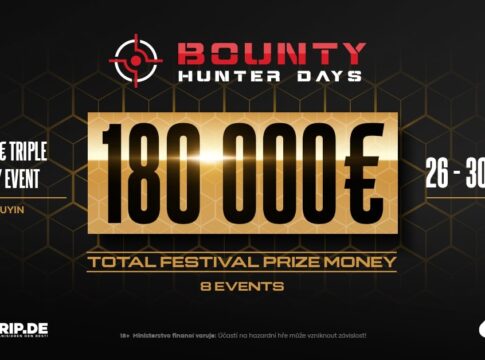 Die Bounty Hunter Days kommen mit €180.000 gtd. in den GCA Pokerroom!