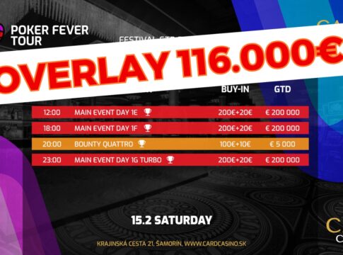 Erhöhte Temperatur oder Fiebertraum – €116.000 Overlay im Poker Fever M.E. / Austria führt!