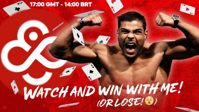 Paulo Costa borrachinhamma Coinpoker YouTube Thumbnail