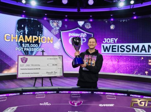 Nach einem Sieg und dreimal Runner-Up: Joey Weissman ist 2025 PokerGO Cup Champion!