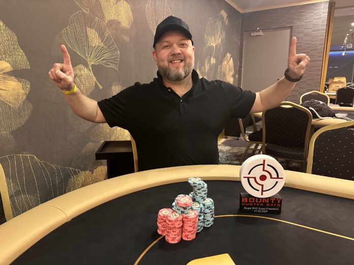 Sieger BHD Super Freezeout - Dariusz Charski