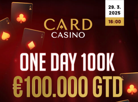 Samstag im Card Casino SK – Ein Tag, 100.000€, 1 Gewinner!