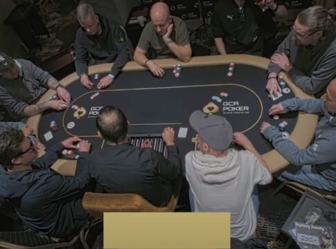 Münchener Sechser-Deal beim vollbesetzten Isar Mystery Bounty im GCA Pokerroom!
