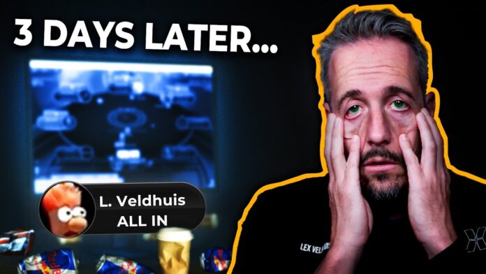 Lex Veldhuis - 3 Days SCOOP Main Event high + Twitch Viewer Rekord