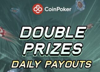 CoinPoker Double Cashe Game Leaderboard Prizes