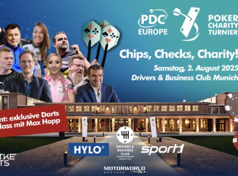 Darts meets Poker, Darts x Poker - Chips Checks Charity, HAPEK, PDC Europe