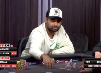 Nik Airball beim mit $908k größten Pot in S14 E13 High Stakes Poker