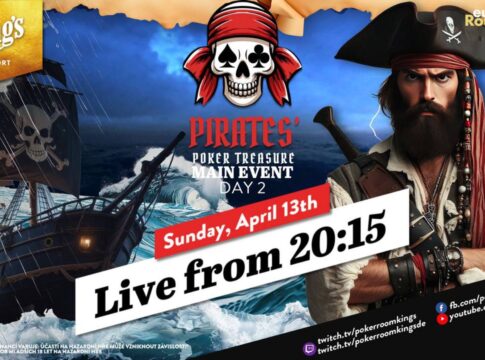 Sonntag ab 20:15 Uhr – Tag 2 des €480 Pirates Poker Treasure Blackbeard Mystery Bounty!