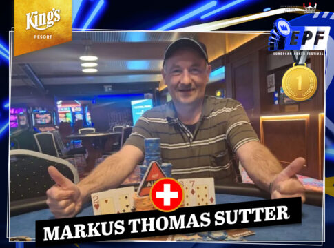 King’s – Früher PLO-Vogel Markus Sutter fängt den €1.794-Wurm!