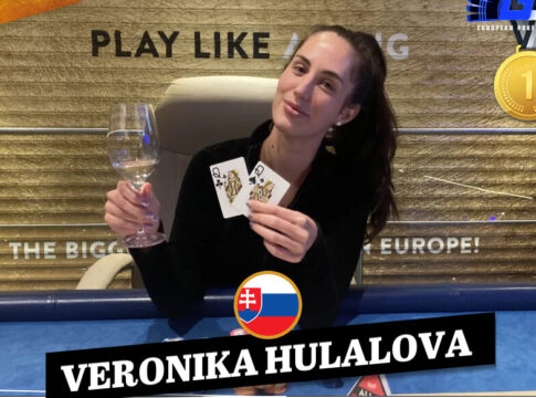 Stößchen! Veronika Hulalova feiert Sieg im EPF Ladies Event!