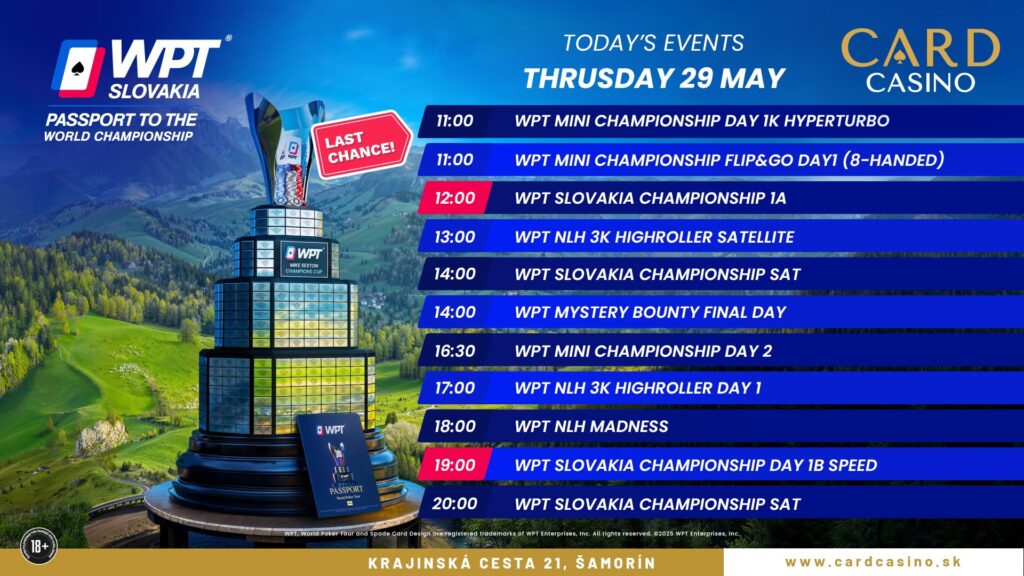 WPT Slovakia 2025-05-29