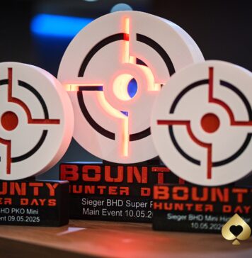 Sonntag ab 13:30 Uhr – Finale des €230 Bounty Hunter Days Main Event aus dem GCA!