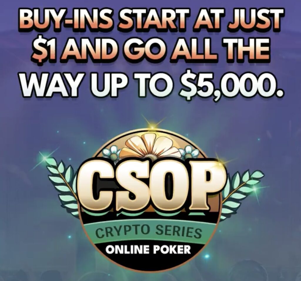 CoinPoker CSOP Spring 2025 Crypto Series Online Poker