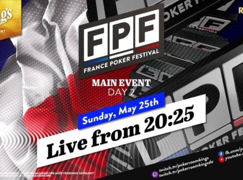 Sonntag ab 20:25 Uhr – Tag 2 des €190 France Poker Festival (FPF) Main Events!