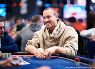 Max Neugebauer im EPT Monte-Carlo Main Event 2025