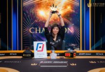 Gewinnt als erste Frau einen Triton Series Titel: Triton SHRS WOPT Global Slam Siegerin Xuan Liu