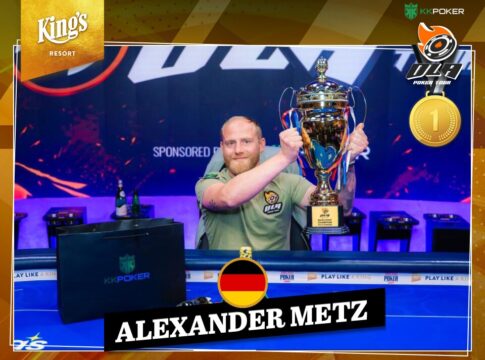 €72.800 Preisgeld für Alexander Metz beim OPT Main Event im King’s!