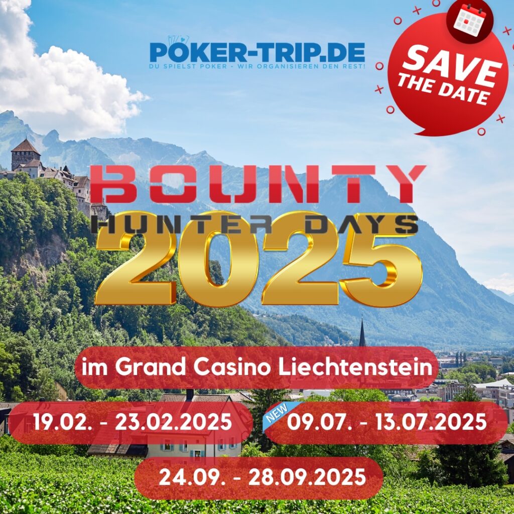 Bounty Hunter Days BHD im Grand Casino Liechtenstein GCLI 2025