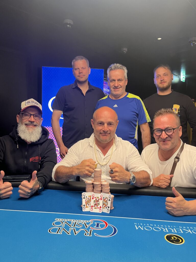 Die 6 Dealmaker im Double Shoot Saturday: Mario Heissmann, KingKiller, Destroyer, Roman Lendl, Markus Glunz, Patrik Kiss