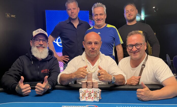 Die 6 Dealmaker im Double Shoot Saturday: Mario Heissmann, KingKiller, Destroyer, Roman Lendl, Markus Glunz, Patrik Kiss