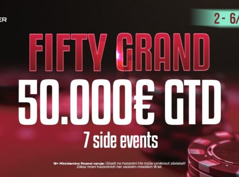 GCA: Das Fifty Grand Festival bietet acht Turniere mit garantierten €85.000!