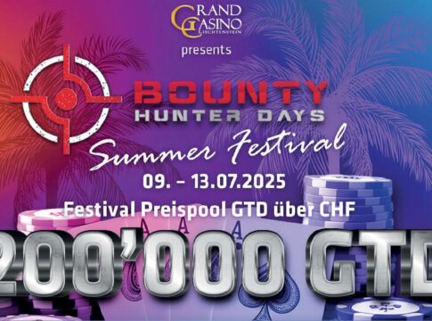 CHF 200.000 GTD beim Bounty Hunter Days Summer Festival im GCLi!