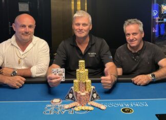 3 der 7 Dealmaker im Grand Stack: Mr7, C.W. ***, Junice Kocher, Johannes Weber, Mario Heissmann, Roman Lendi, Josef Meunsburger