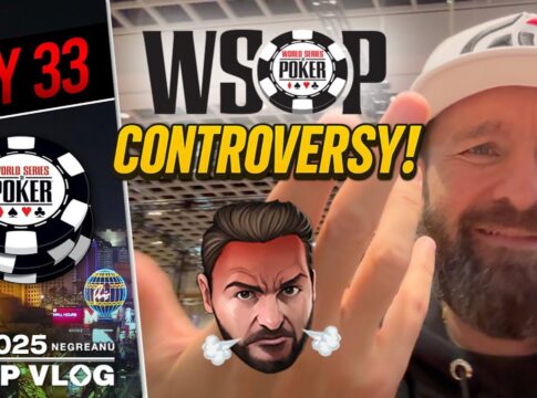 Daniel Negreanu WSOP Vlog DNeg DNegspoker - Misread Controversy