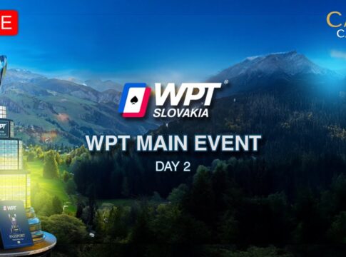Sonntag ab 18:00 Uhr – Tag 2 des €1.100 WPT Slovakia NLH Main Event!