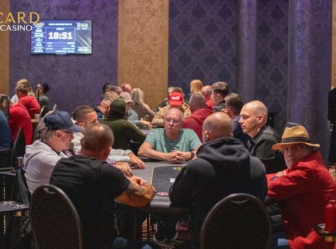 Card Casino ROYAL – „SHUWA“ ist der 2nd Chipleader im Royal NLH Highroller