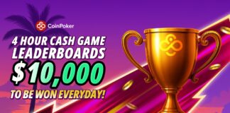CoinPoker 4 Hour Cash Game Leaderboard