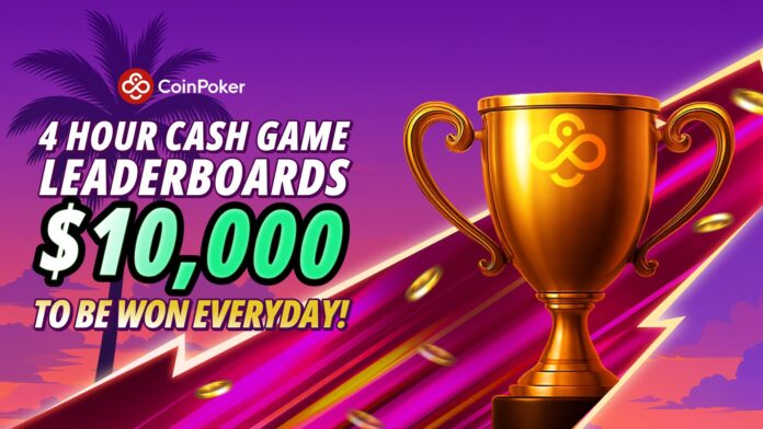 CoinPoker 4 Hour Cash Game Leaderboard