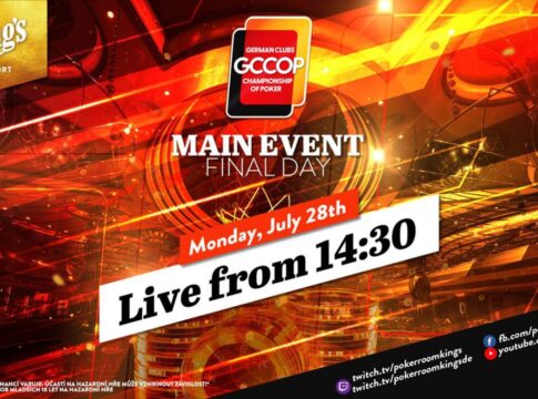 Montag ab 14:30 Uhr – Finale des €250 German Club Championship Of Poker Main Event!