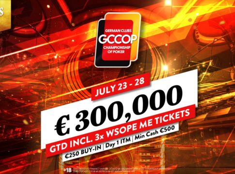 GCCOP – Die German Clubs Championship of Poker kommt mit €400.500 an Garantien ins King’s!