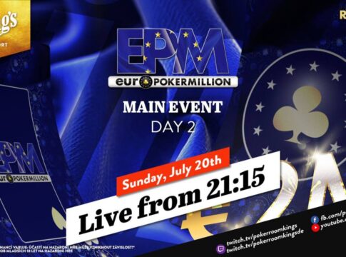 Sonntag ab 21:15 Uhr – Tag 2 des €590 Euro Poker Million NLH Main Event!