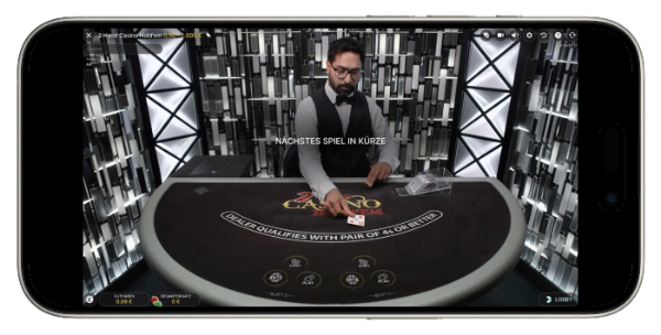 Poker im Live Casino