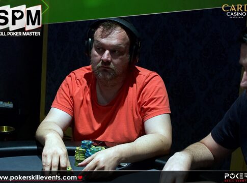 Card Casino SK – Roman Papacek erster Chipleader im Skill Poker Master!