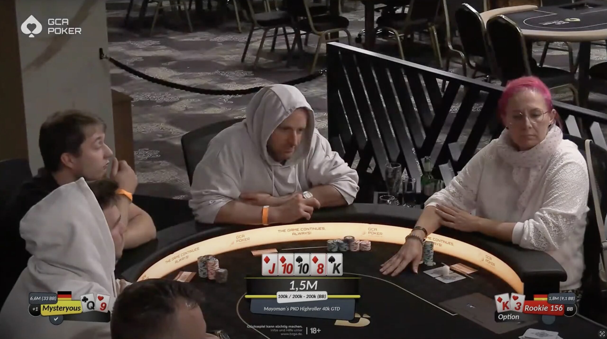 BHD Mayomans PKO Highroller - Final Table Impressionen