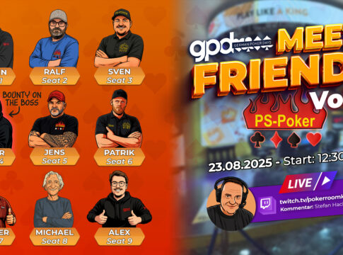 Samstag ab 12:30 Uhr – Livestream GPD meets PS Poker Mainz Vol. IV!