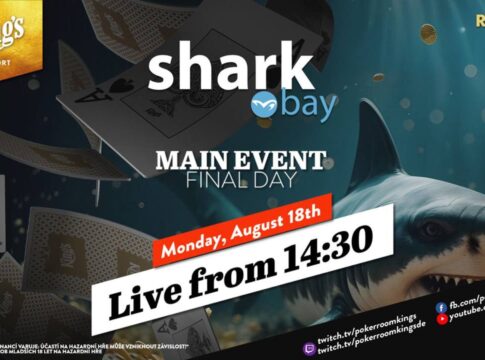 Montag ab 14:30 Uhr – Finaltag des €375 SharkBay 1 Million NLH Main Event!