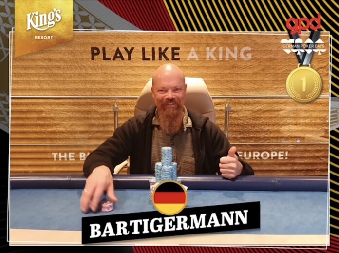 GPD High Roller Sieger: "BärtigerMann" (GER)