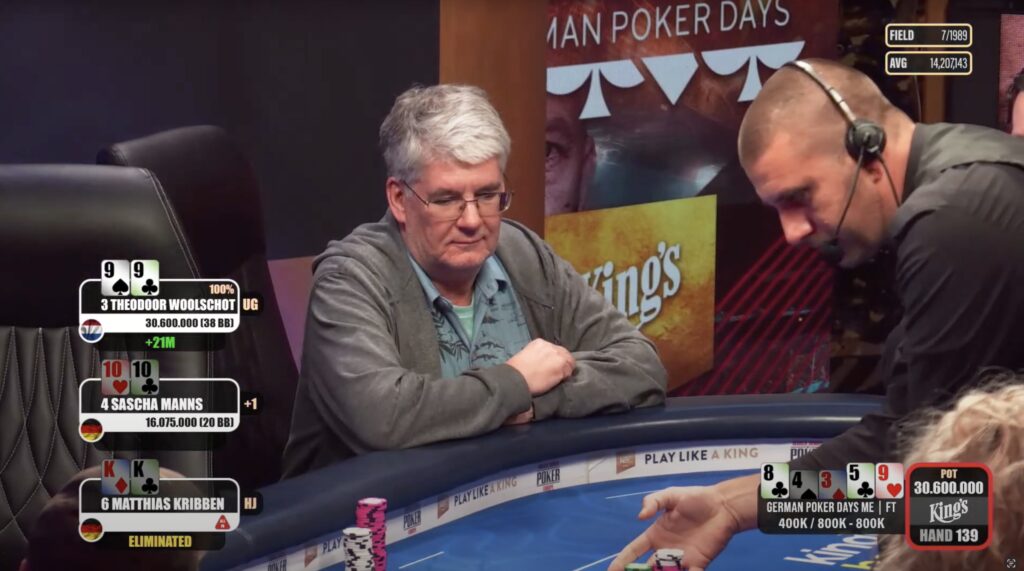 German Poker Days Main Event - Matthias Kribben