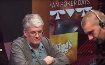 King’s – Seriensieger Kribben holt auch den Chiplead im Auftakt der GPT! German Poker Days Main Event - Matthias Kribben