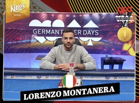 German Poker Days Main Event Sieger: Lorenzo Montanera (ITA)