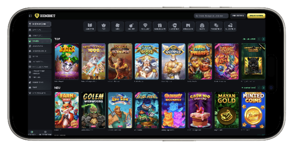 KinBet Caino mit Book of Dead