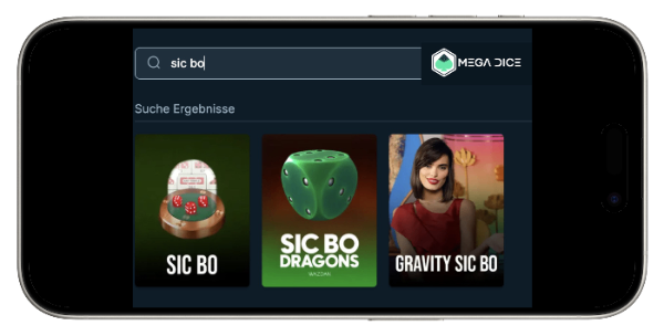 Sic Bo im Mega Dice Casino